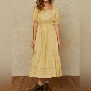 Christy Dawn Louisa in Flax yellow